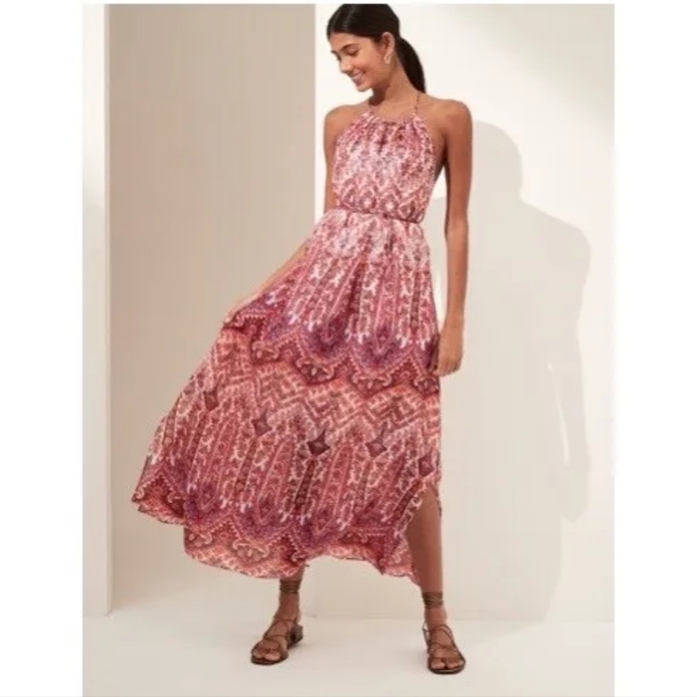 BR Halter Paisley Dress